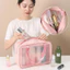 BỘ 3 TÚI WASHBAG ĐỰNG MỸ PHẨM - Chống Nước, Trong Suốt, Dùng Khi Du Lịch