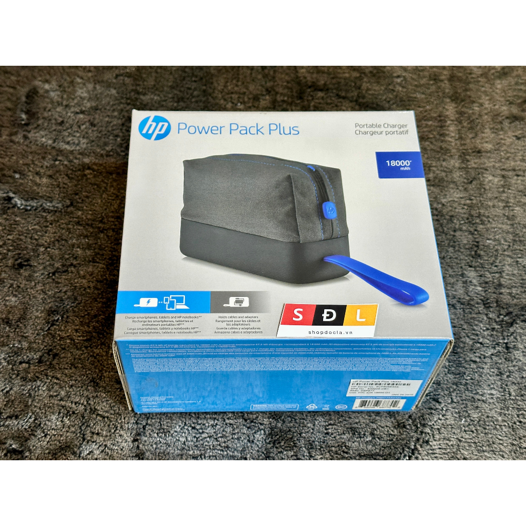 Sạc dự phòng HP Power Pack Plus 18000mAh Shopee Việt Nam