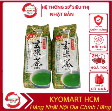 Trà gạo lứt,trà xanh gạo lứt nội địa Nhật Bản