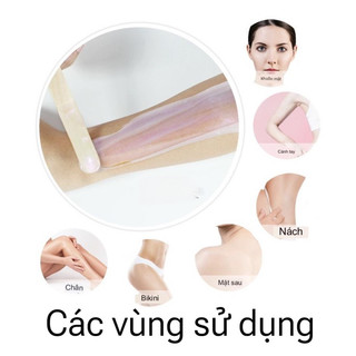 [ Che Tên] Túi 200g sáp wax nóng hard beans tặng que wax tiệt trùng Lyihome siêu bám lông dùng cho cả da nhạy cảm