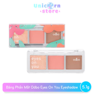 Bảng Phấn Mắt Odbo Eyes On You Eyeshadow 5.1g OD2007