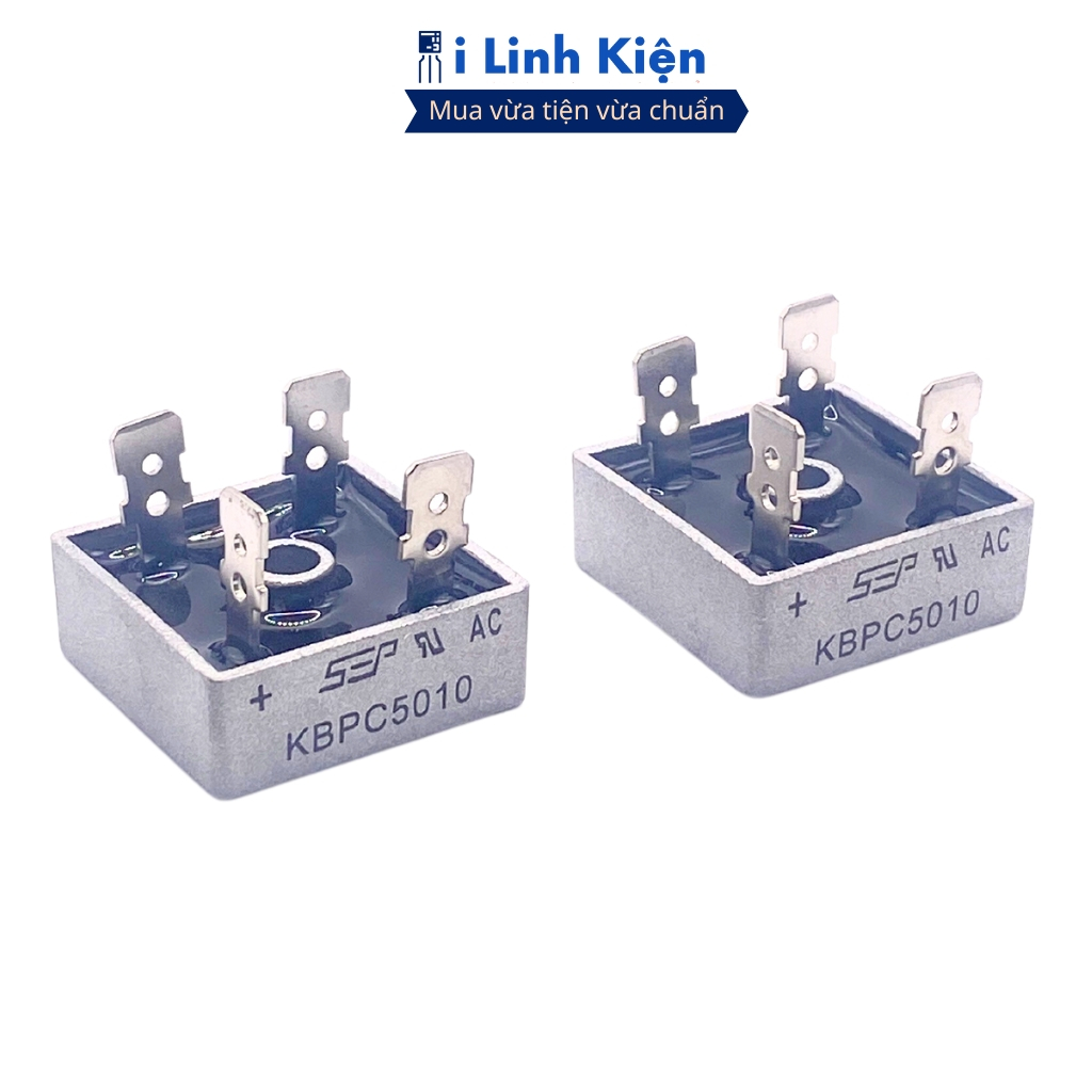 KBPC5010 Diode cầu 50A 1000V chính hãng SEP chân đồng đảm bảo chất lượng ilinhkien.