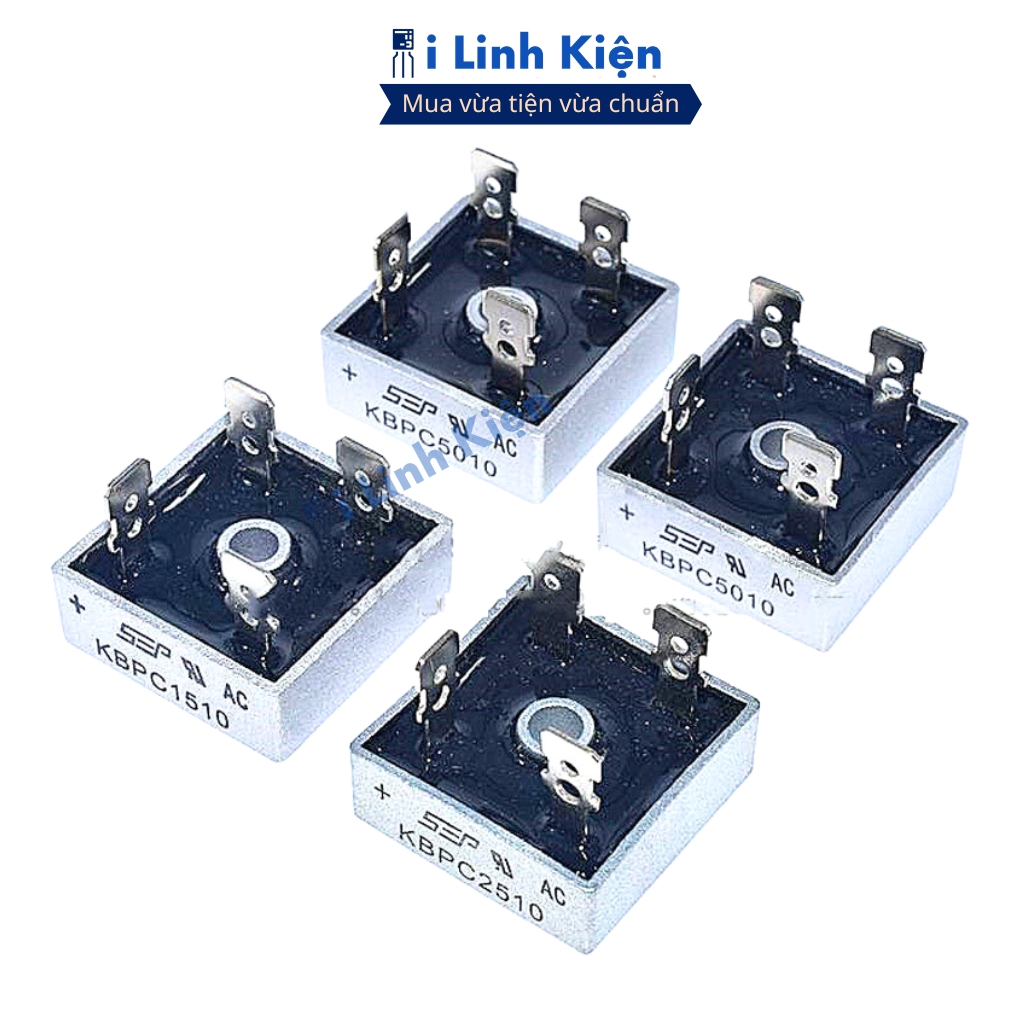 KBPC5010 Diode cầu 50A 1000V chính hãng SEP chân đồng đảm bảo chất lượng ilinhkien.