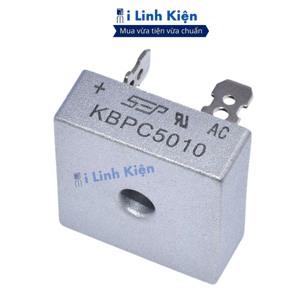 KBPC5010 Diode cầu 50A 1000V chính hãng SEP chân đồng đảm bảo chất lượng ilinhkien.