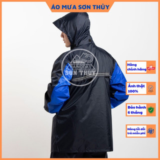 Bộ áo mưa 2 lớp Sơn Thủy chính hãng - bộ quần áo đi mưa chống lạnh K4