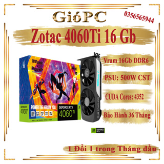 ZOTAC GAMING GEFORCE RTX 4060 Ti 16GB AMP SPIDER-MAN™: Across the