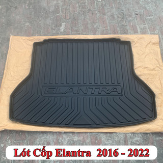 Lót Cốp Hyunhdai Elantra 2016-2023 Chống Mài Mòn Gấp Mép (Hàng Nội Địa Trung)