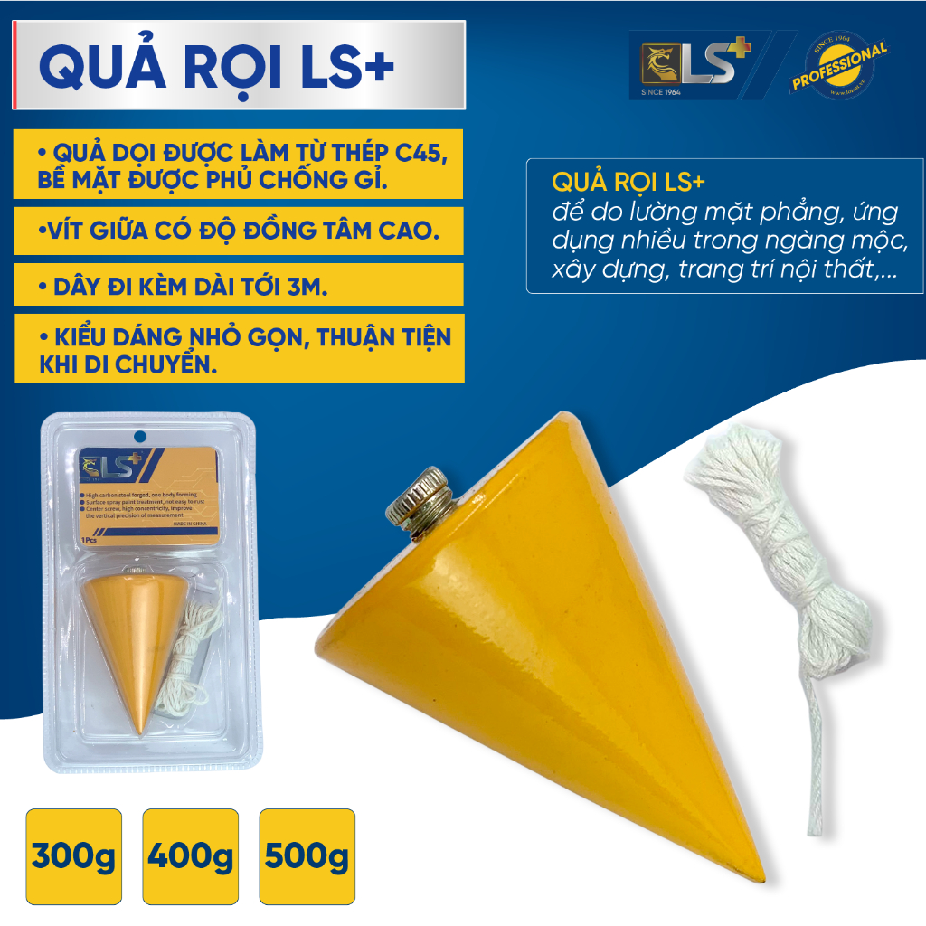 Quả rọi thăng bằng, quả rọi cân bằng 300g LS+ lập lòn, con rọi dùng ...