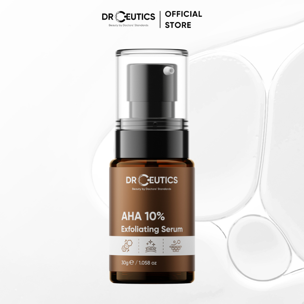 Ảnh DRCEUTICS Dung Dịch AHA DrCeutics Tẩy Da Chết Làm Sáng Và Chống Lão Hóa Da (30ml 100ml) 1