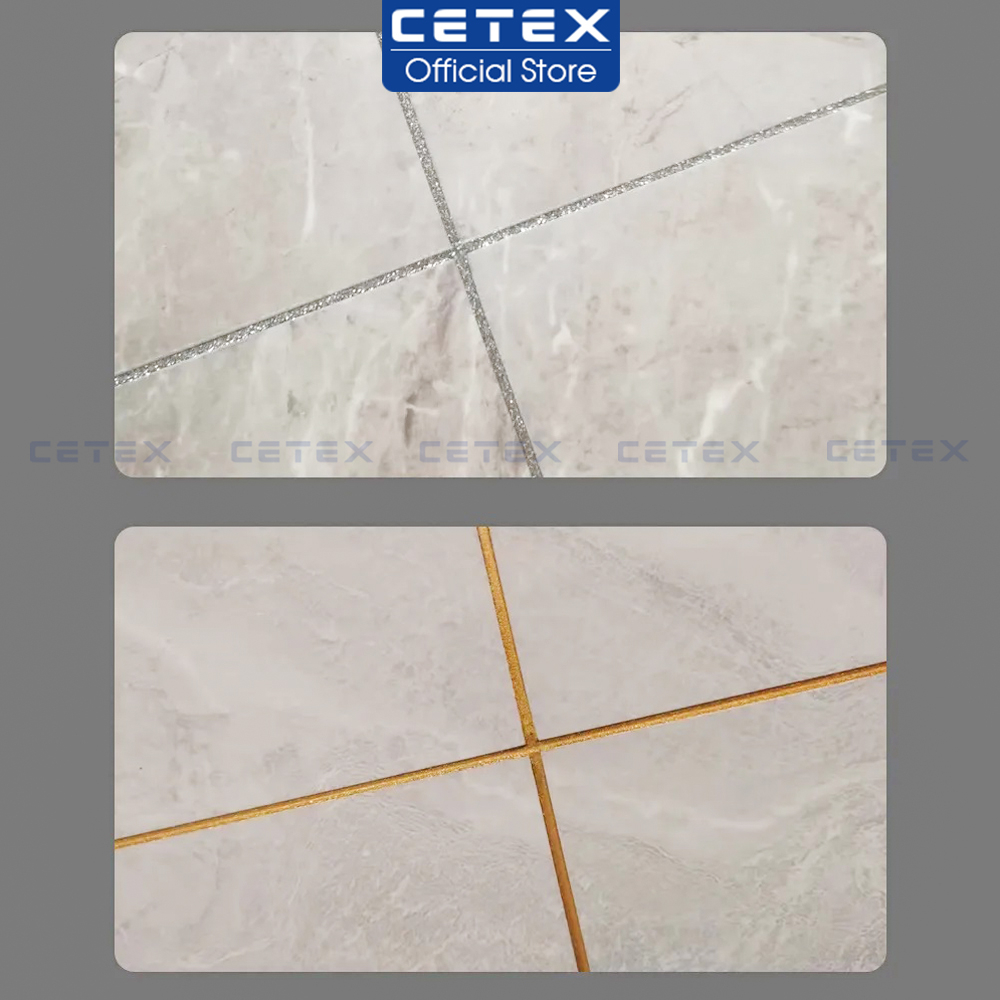 Product image Combo keo chít mạch gạch, keo chà ron 2 thành phần Cetex và bộ dụng cụ thi công chống thấm, bám bẩn 4