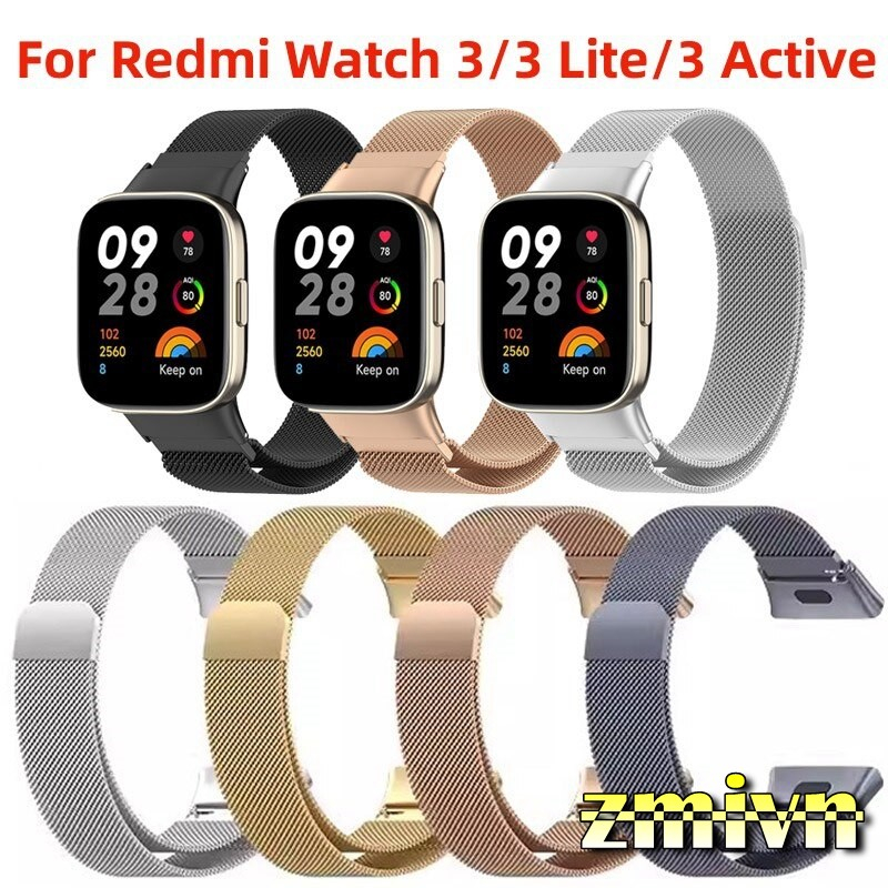 Dây Đeo Nam châm cho Xiaomi Redmi Watch 3Lite / Redmi Watch 3 Active ...