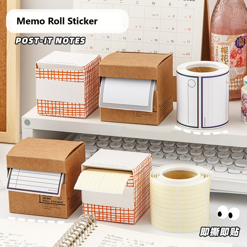 Cá Chép - Hộp giấy note dạng cuộn sticky note roll | Shopee Việt Nam