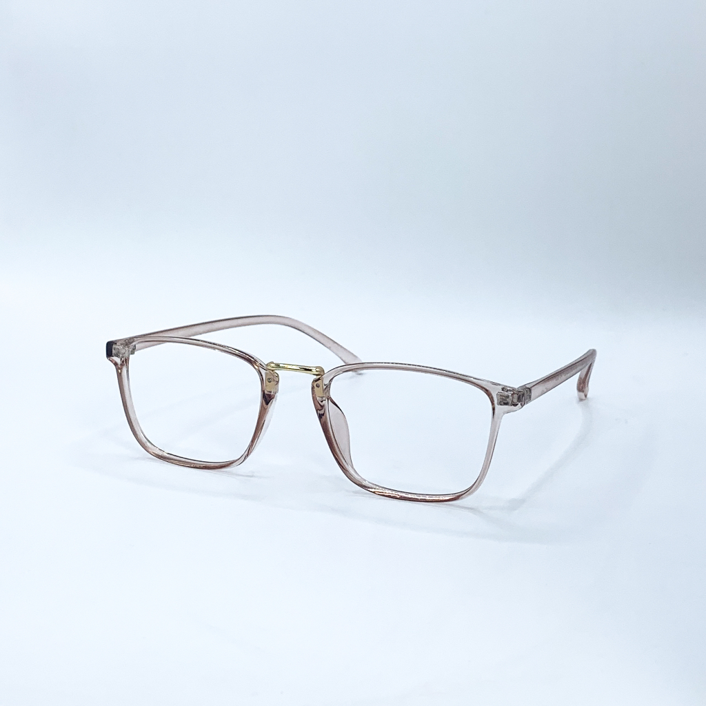 Gọng Kính Cận Mắt Vuông Nam Nữ LEMONEYEWEAR Nhựa Dẻo LE210