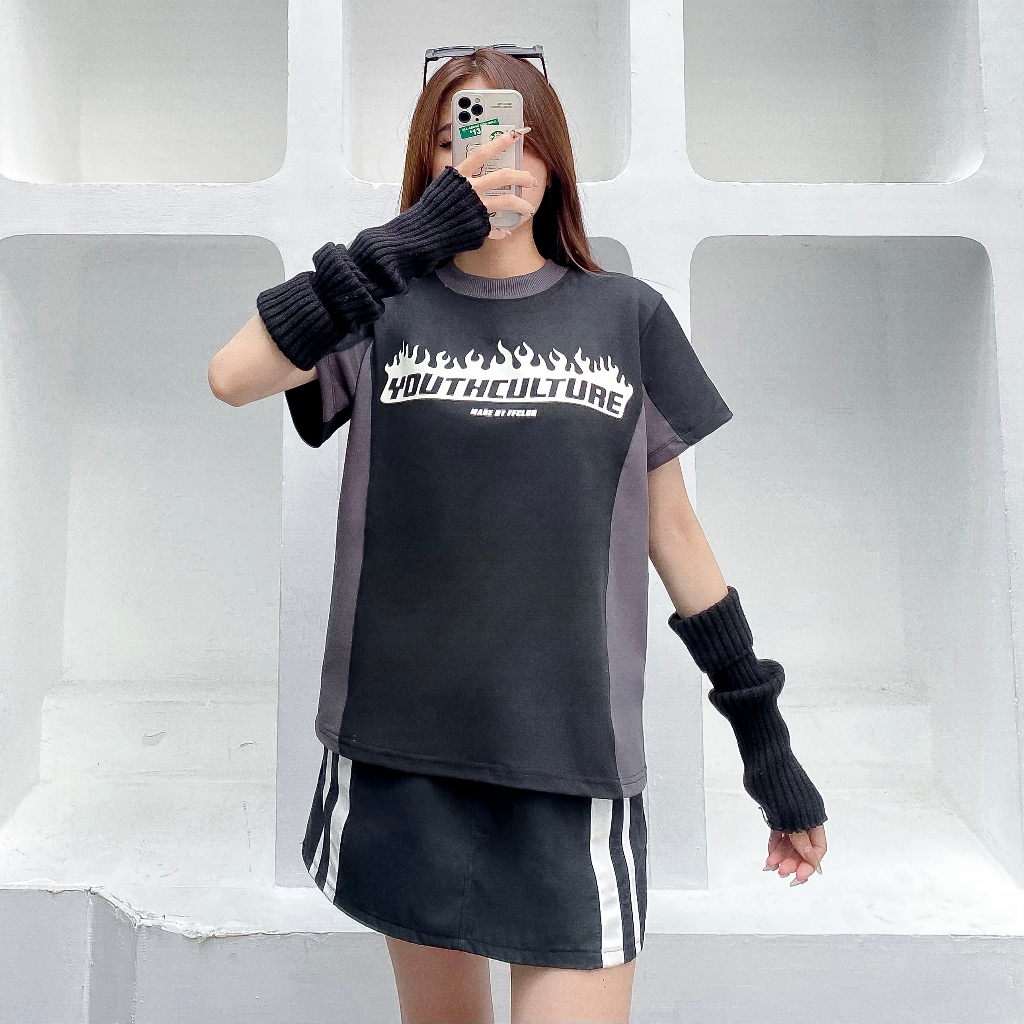[Thanh Lí Xả Kho] ÁO THUN OVERSIZE UNISEX NAM NỮ FFCLUB MIX