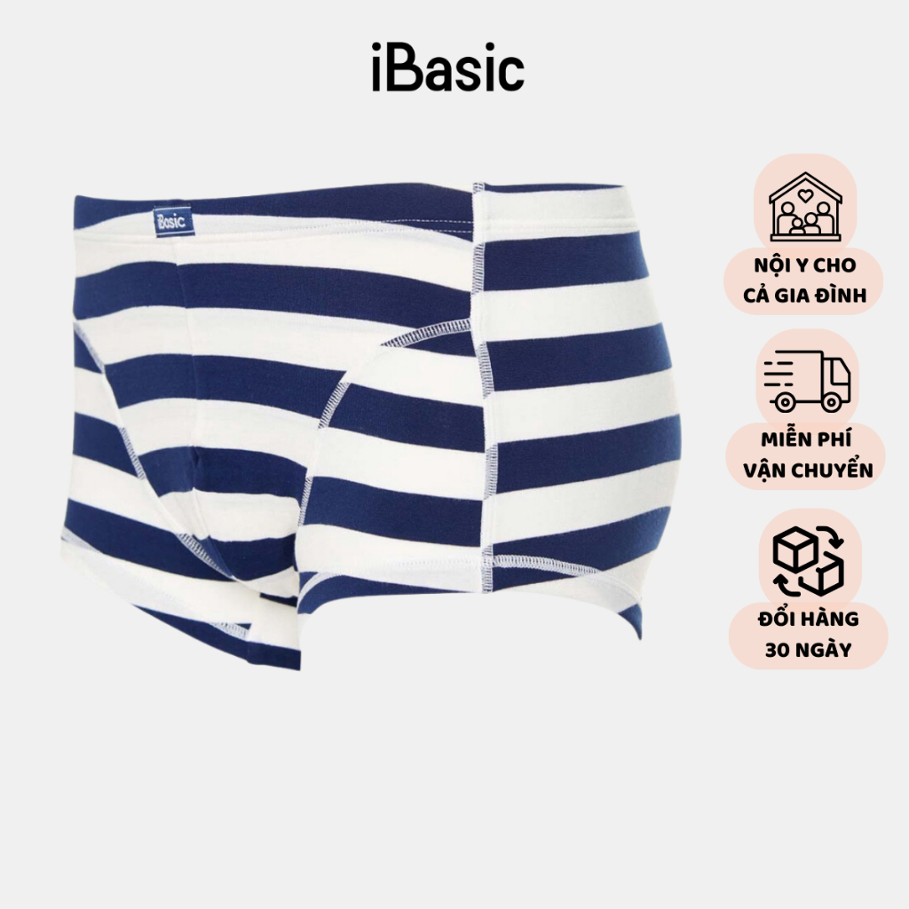 Quần lót Nam vải sợi tre bamboo boxer iBasic PANM098