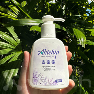 Nước Giặt Đồ Lót Akichip Giúp Khử Mùi Dịu Nhẹ, An Toàn Cho Da Nhạy Cảm 120ml