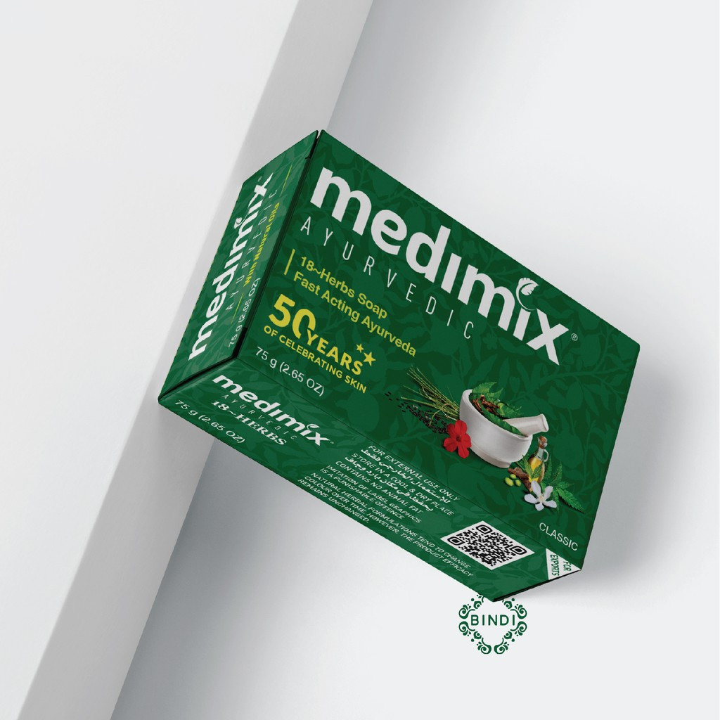Ảnh Xà phòng Medimix 18 Loại Thảo Dược Ayurveda Tác Động Nhanh 125g 2