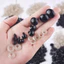 mắt thú an toàn (safety eyes) có chốt gắn thú len handmade
