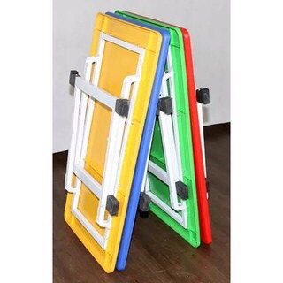 Bàn Nhựa Đúc Nguyên Khối Cho Bé Mầm Non, Bàn Mẫu Giáo Gấp Gọn Chân Vuông chắc chắc XẢ KHO