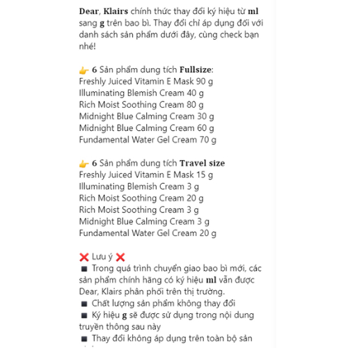 Kem dưỡng Klairs Midnight Blue Calming Cream [COCOLUX]