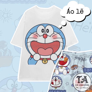 Mẫu Mới Set Bộ DOREMON Bộ Mặc Nhà Cartoon Nhiều Hoạ Tiết Hoạt Hình Cute Dễ Thương  Bộ Đùi Cotton Nam Nữ Phom Rộng Unisex