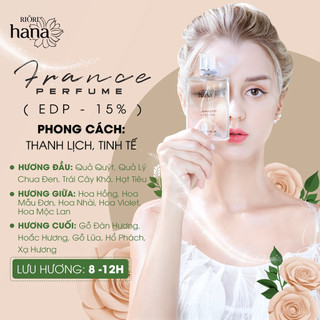 Nước Hoa Pháp Nam Nữ RIORI HANA 3ml