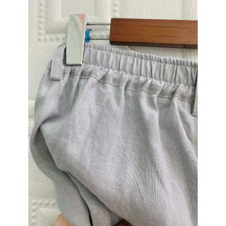 JUNE LINEN. Quần dài ống suông LINEN PHÁP. Chất vải xịn nhất của Linen. Lưng cao.