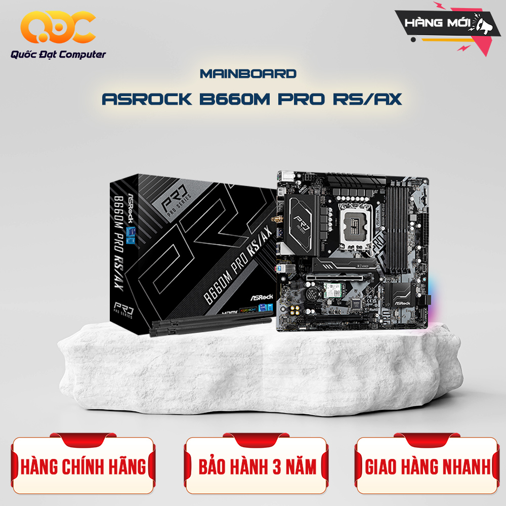 MAINBOARD ASROCK B660M PRO RS/AX | Shopee Việt Nam