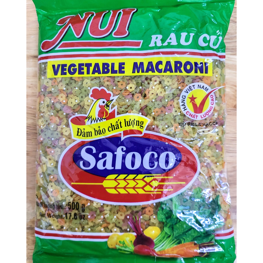 (GÓI SAO LỚN 500g) NUI RAU CỦ HÌNH NGÔI SAO SAFOCO Star Saphes ...