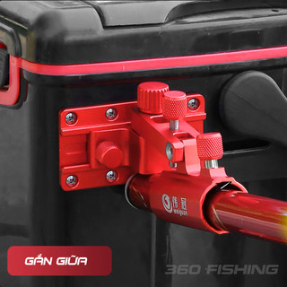 Pat Thùng Câu Đài Đa Năng Có Thể Gắn Giữa Gắn Trái Và Gắn Phải Pat Gác Cần Hợp Kim Cao Cấp