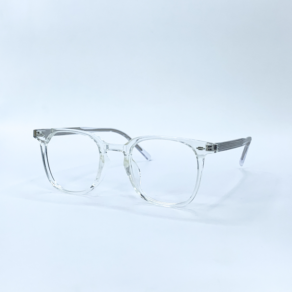 Gọng kính cận, giả cận nhựa mắt vuông LemonEyewear unisex thời trang LE9208