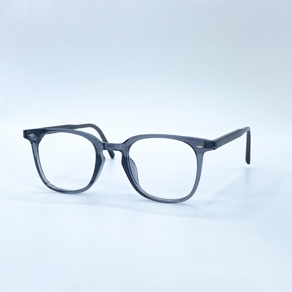 Gọng kính cận, giả cận nhựa mắt vuông LemonEyewear unisex thời trang LE9208