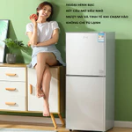 Tủ lạnh mini, tủ lạnh 2 cánh làm ngăn đá và ngăn làm mát tách biệt, để đồ ăn, đồ trang điểm tiện lợi Bảo hành 12 tháng — ảnh 6