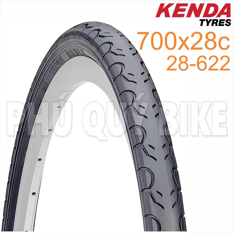 Vỏ xe đạp 700x28 KENDA
