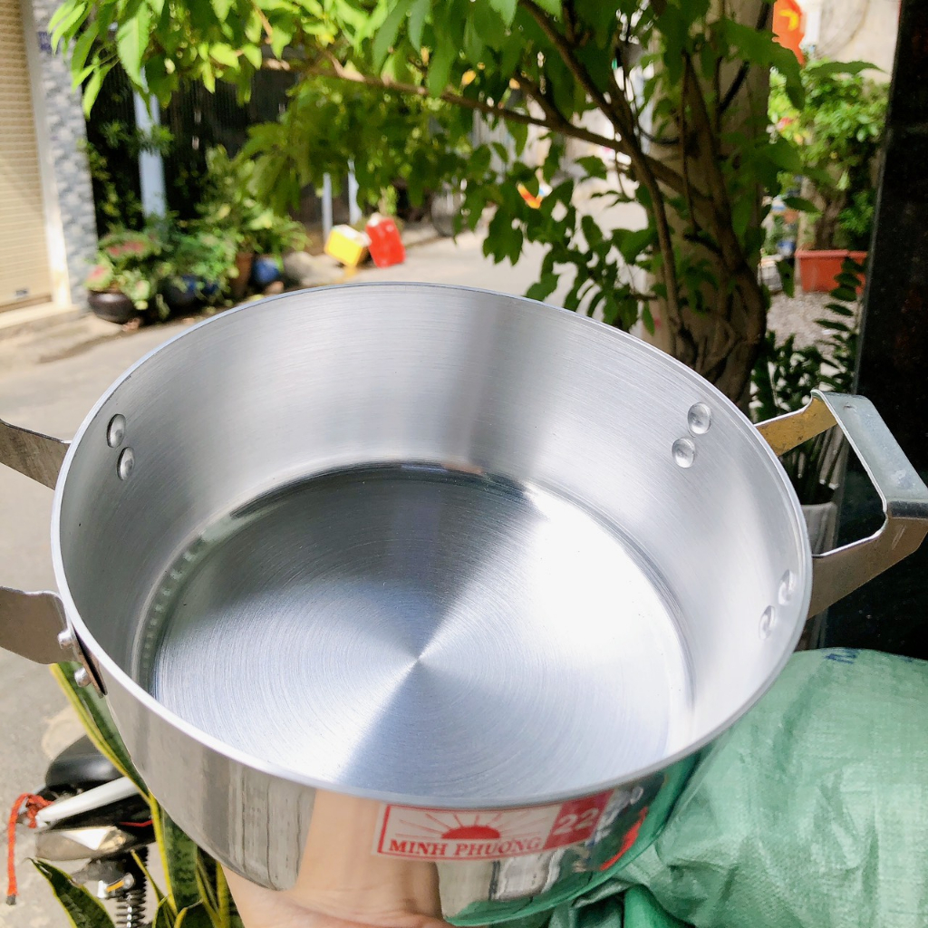Nồi nhôm MINH PHƯƠNG siêu rẻ size 16cm - 30cm  tiện dụng