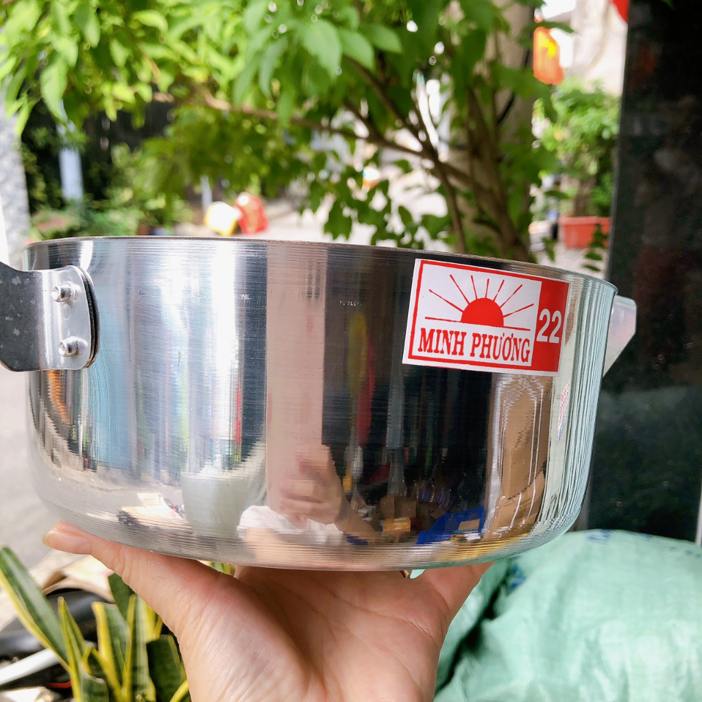 Nồi nhôm MINH PHƯƠNG siêu rẻ size 16cm - 30cm  tiện dụng