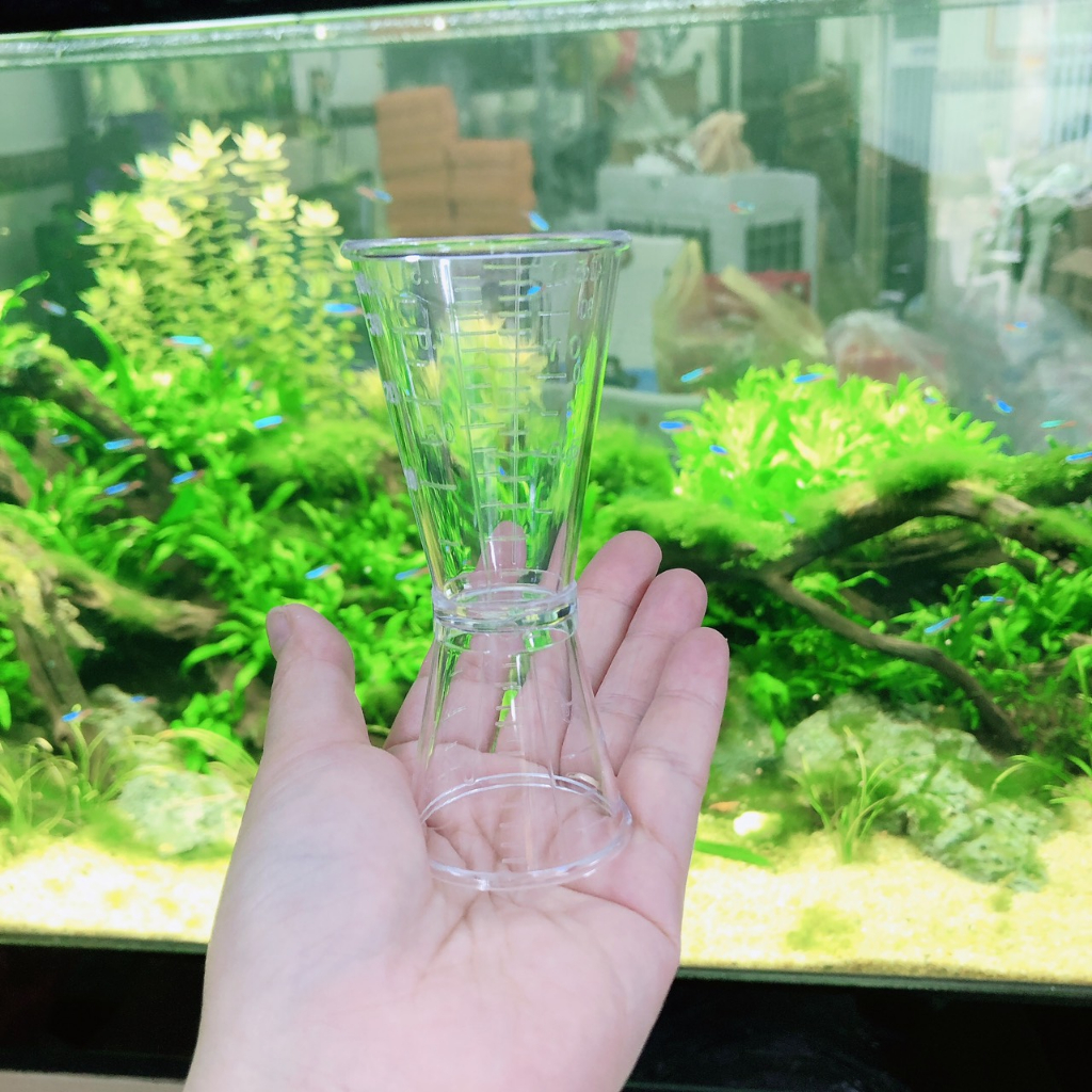 Ly đong NHỰA định lượng pha chế 2 đầu loại Nhựa trong cao cấp – Ly pha chế 2 đầu