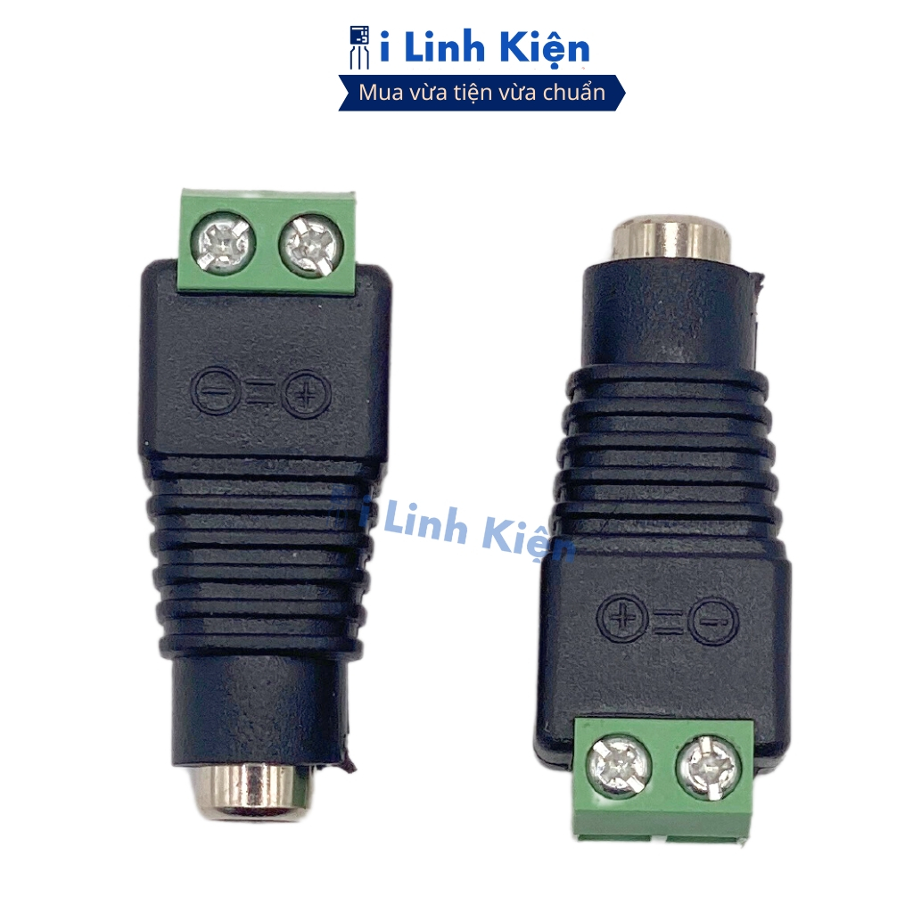 (Combo 5) Jack nguồn DC 5.5x2.5mm cái-đưc chất lượng tốt ilinhkien