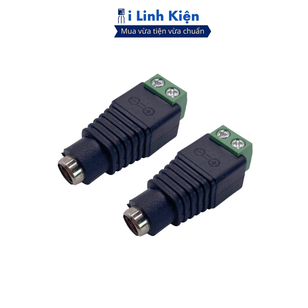 (Combo 5) Jack nguồn DC 5.5x2.5mm cái-đưc chất lượng tốt ilinhkien