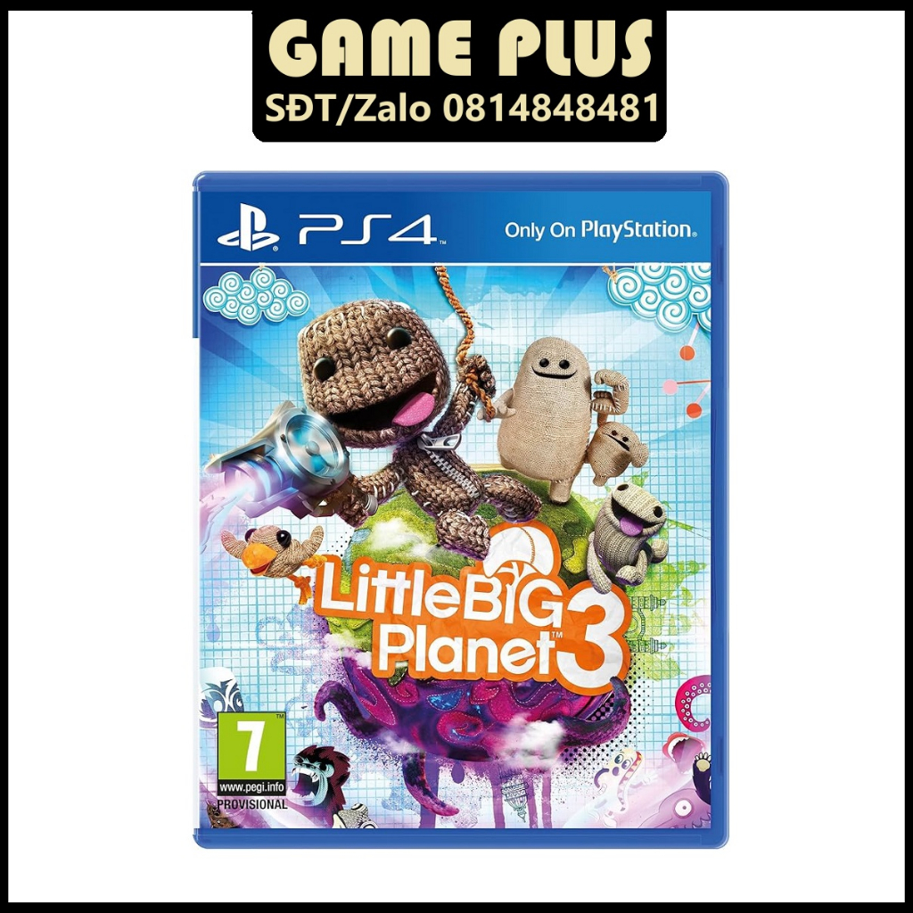 Đĩa Game Little Big Planet 3 cho máy PS4 PS5 | Shopee Việt Nam