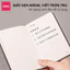 Sổ Tay Bìa Da Mini A6 Cao Cấp Deli - 192 Trang 80gsm Sổ Da Ghi Chép Kẻ Ngang Chống Nước Viết Nhật Ký Take