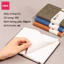 Sổ Tay Bìa Da Mini A6 Cao Cấp Deli - 192 Trang 80gsm Sổ Da Ghi Chép Kẻ Ngang Chống Nước Viết Nhật Ký Take
