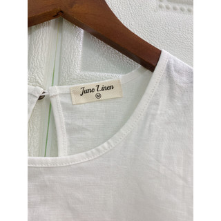 [JUNE LINEN] A16 - Áo babydoll LINEN. Ảnh thật.