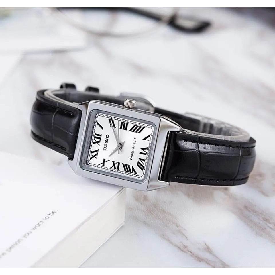 Ảnh Đồng Hồ Nữ Dây Da CASIO LTP-V007L-7B1 Chính Hãng 1