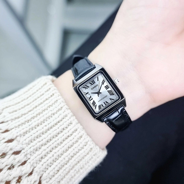 Ảnh Đồng Hồ Nữ Dây Da CASIO LTP-V007L-7B1 Chính Hãng 2