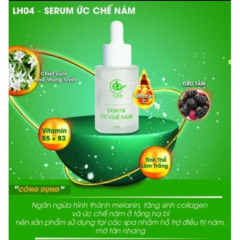 Serum ức chế nám elbon 10ml | Shopee Việt Nam