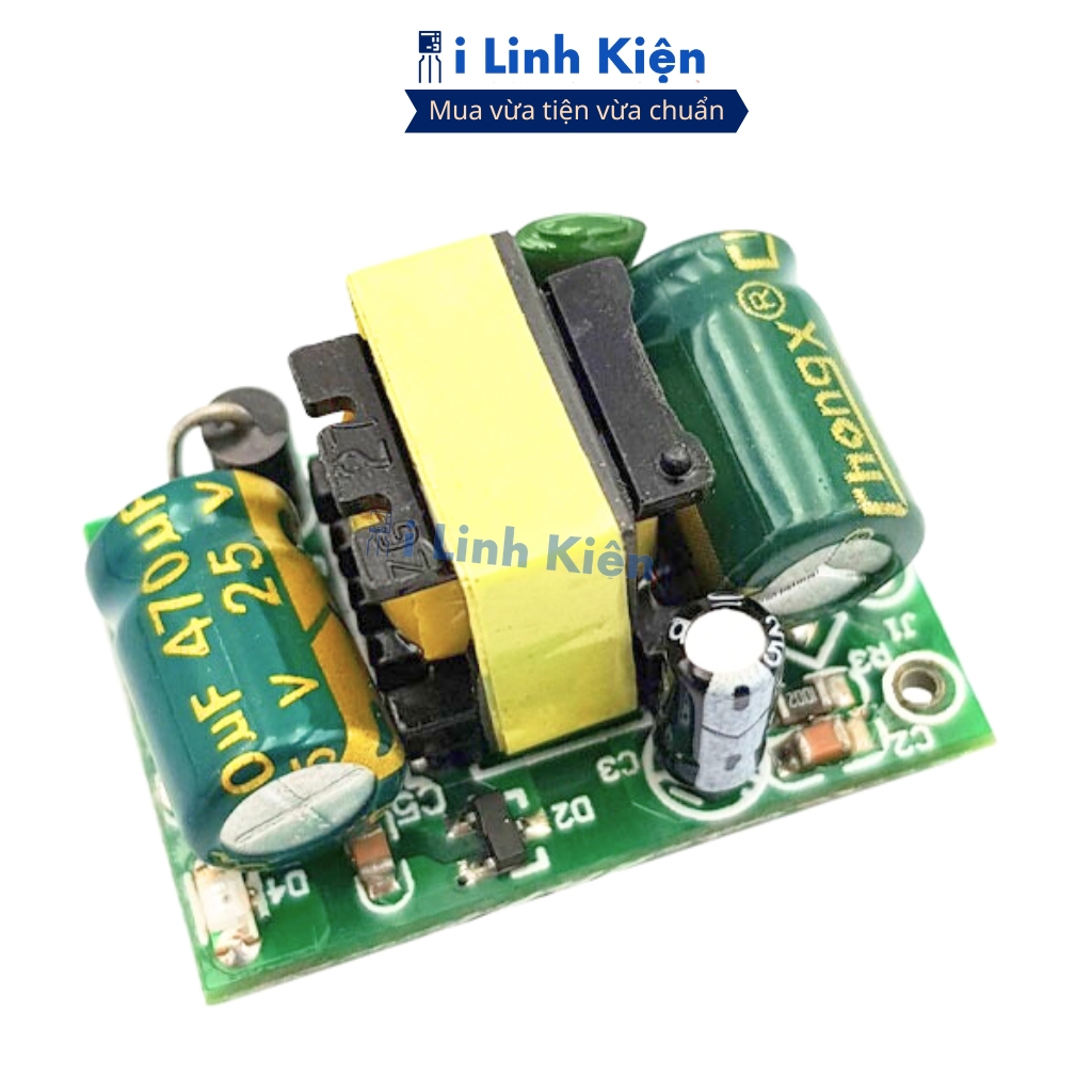 Nguồn không vỏ  cách ly 400mA 12V đảm bảo chất lượng ilinhkien