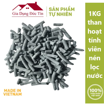 Than hoạt tính viên ép lọc nước giếng khoan nước đầu nguồn và lọc bể cá.