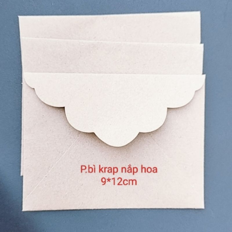 50 phong bì krap vintage đựng thiệp chúc mừng sinh nhật