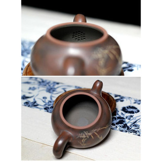 Ấm trà Nê Hưng Đào Hồng Trúc Đoạn